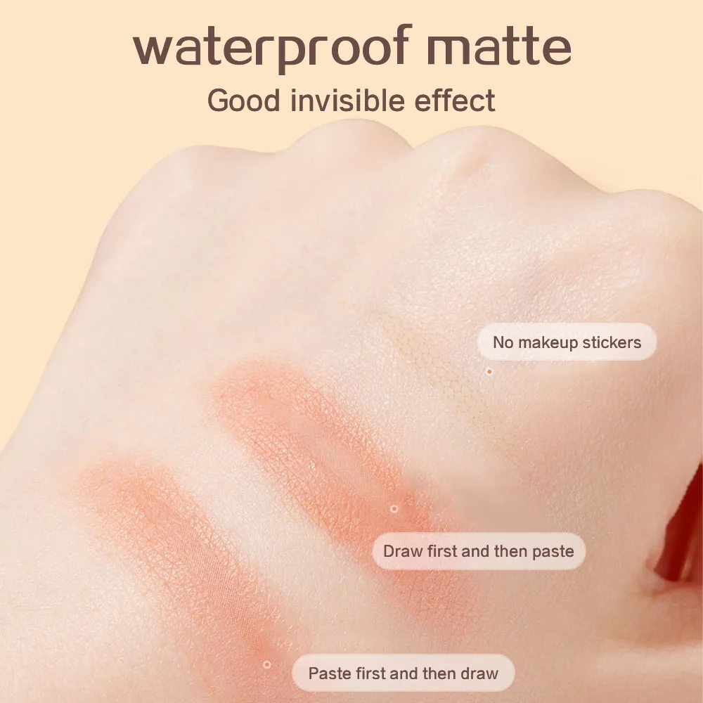 GECOMO 240 個目に見えない二重まぶたステッカー高粘着跡のない自然な長期的な目を大きくする美容テープメイクアップツール