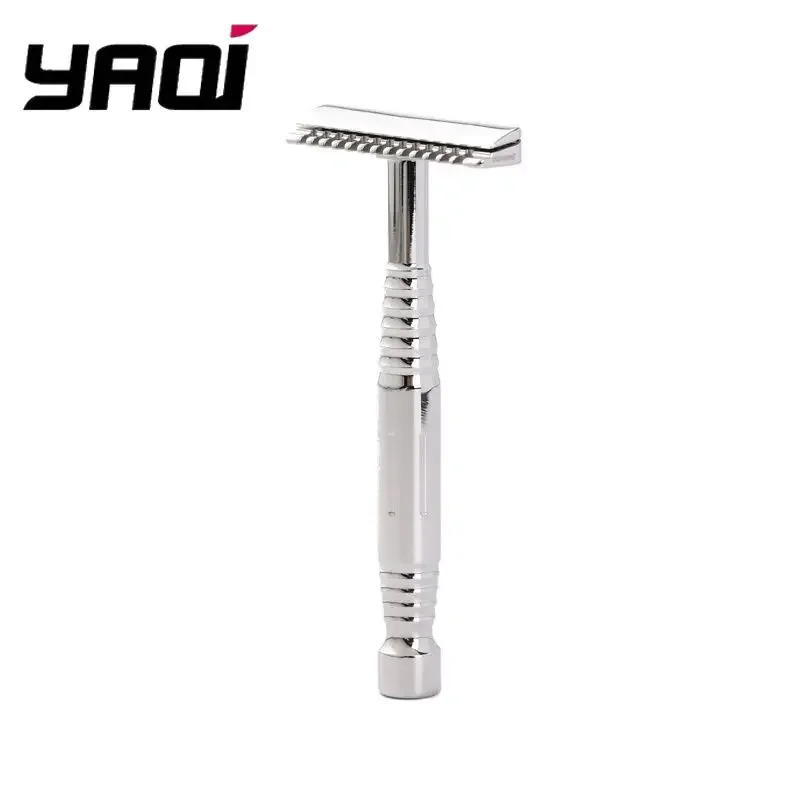 

YAQI Romulus Open Comb Safety Razor for Men Single-Edged Stainless Steel Polished AC Blade Mens Shaving Tool