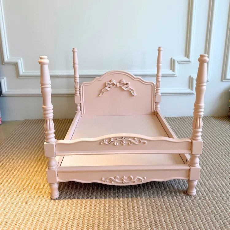 Pet Home French Carved Pet Bed European Pet Nest Cat Nest Kennel