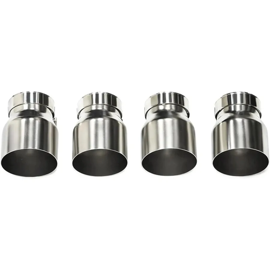 

4 Pcs Lot Stainless Steel Exhaust Tips Compatible for BMW F87 M2 F80 M3 F82 F83 M4 Direct Plug Exhaust Tip Muffler Tip Tailpipe
