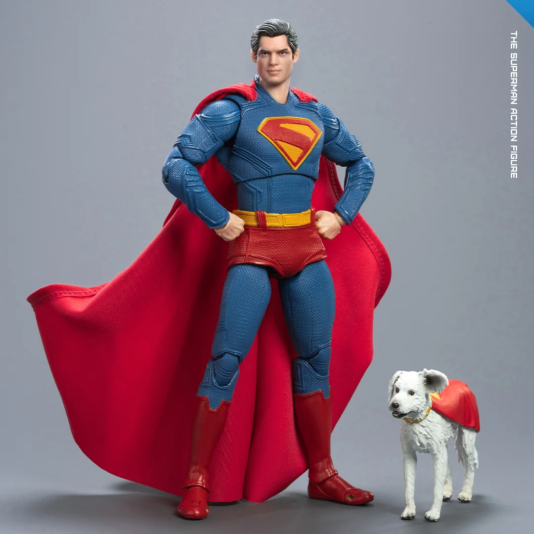 

Original Fondjoy David Corenswet Superman Action Figure 1/9 New Superman Figure PVC Joint Movable Toy Boy