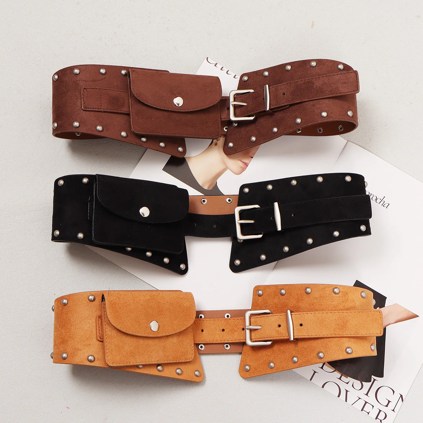 Mode Stijl Suède Pu Lederen He - Belt Bag Leather Wide recensie en prijs