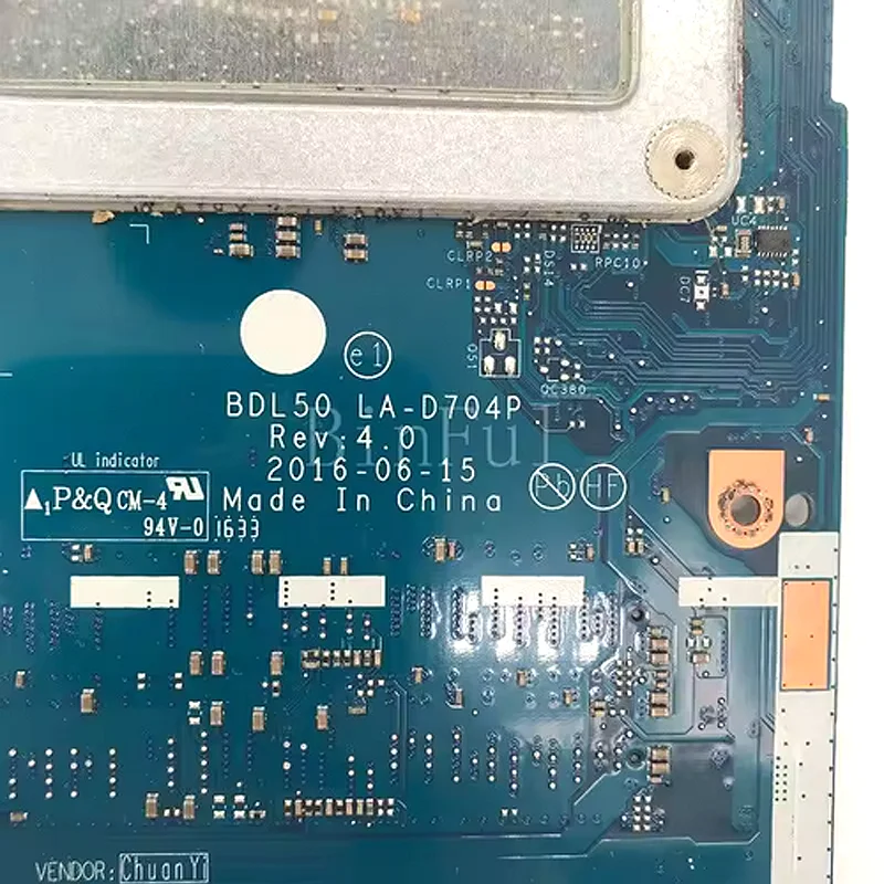 

LA-D704P для ноутбуков HP 15-AY 15-AC, FRU: 909210-601/854939-601, с процессорами I3, I5, I7, DDR4, UMA, полностью протестировано, рабочее состояние