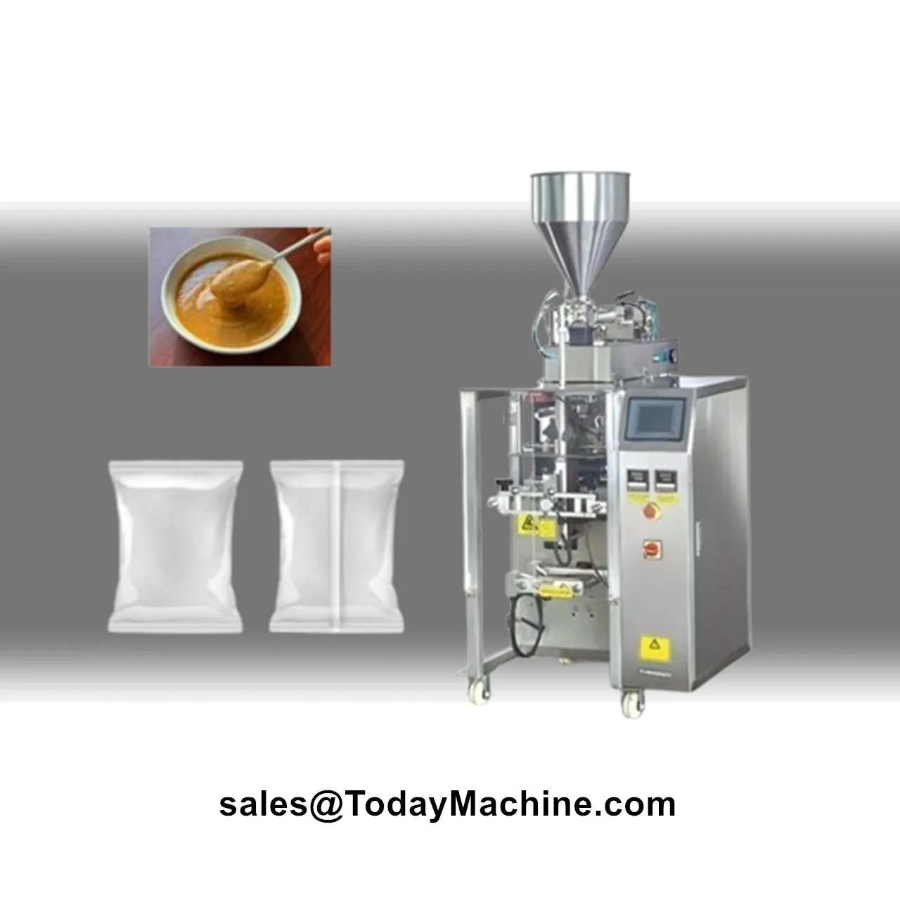 Automatic Pouch Sachet for Oil Shampoo Detergent Liquid Packaging Machine