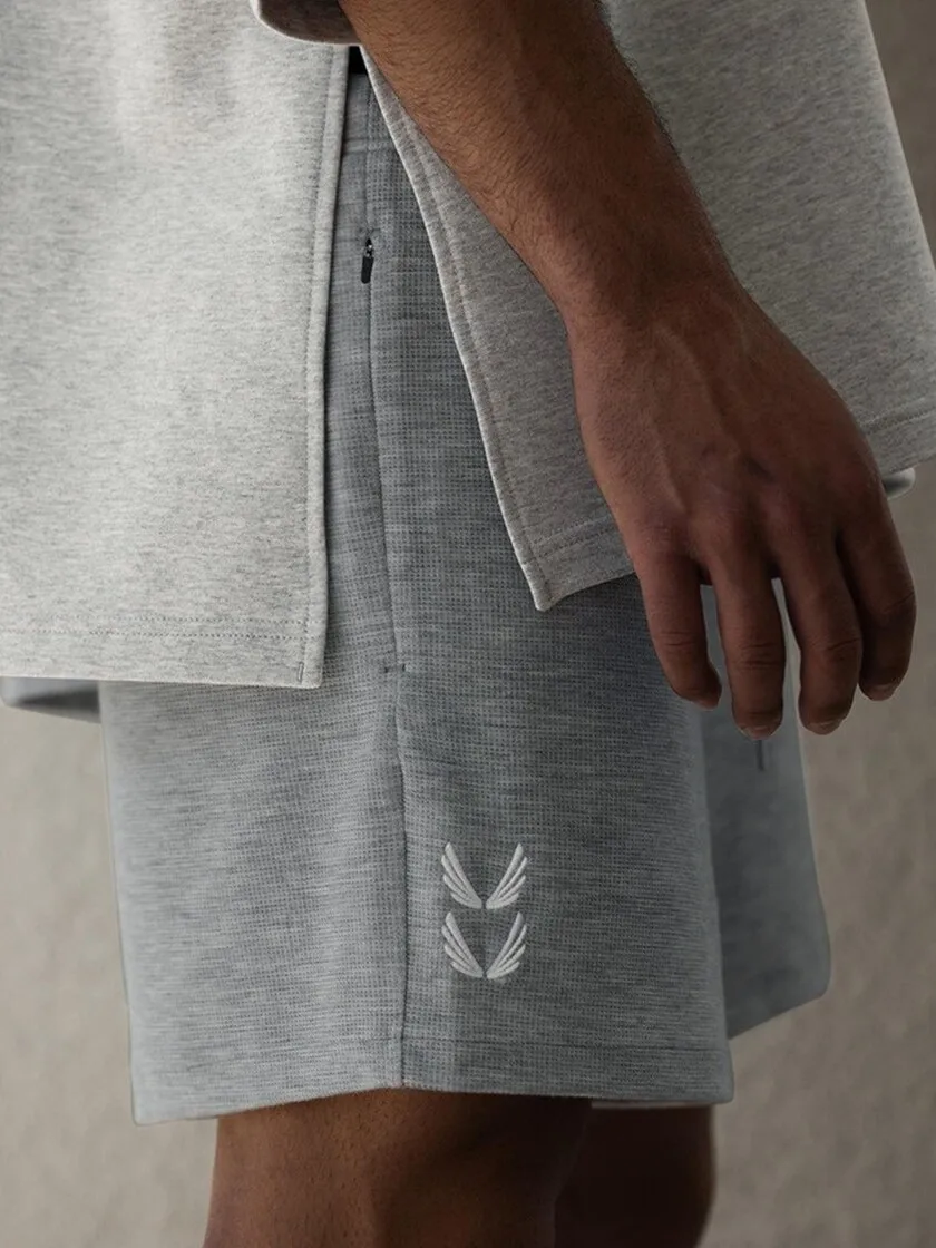 Men's Fitness Running Shorts Breathable Slim Fit American Sports Training Pants Summer New Style Embroidered Three-Point Pants