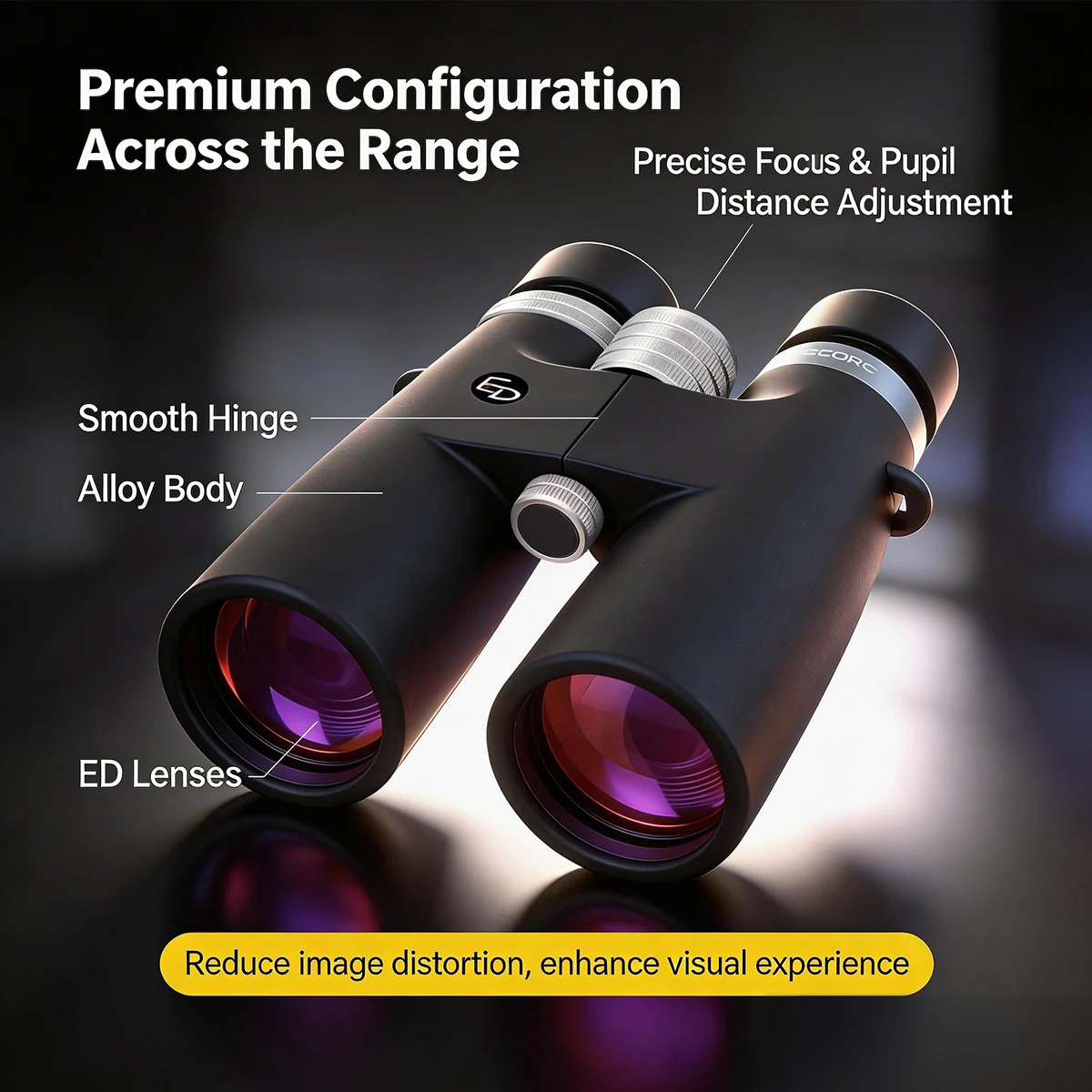 

High Power 8X /10X42 Binoculars HD Waterproof Telescope with BAK4 Prism for Travel Bird Watching Camping Hiking