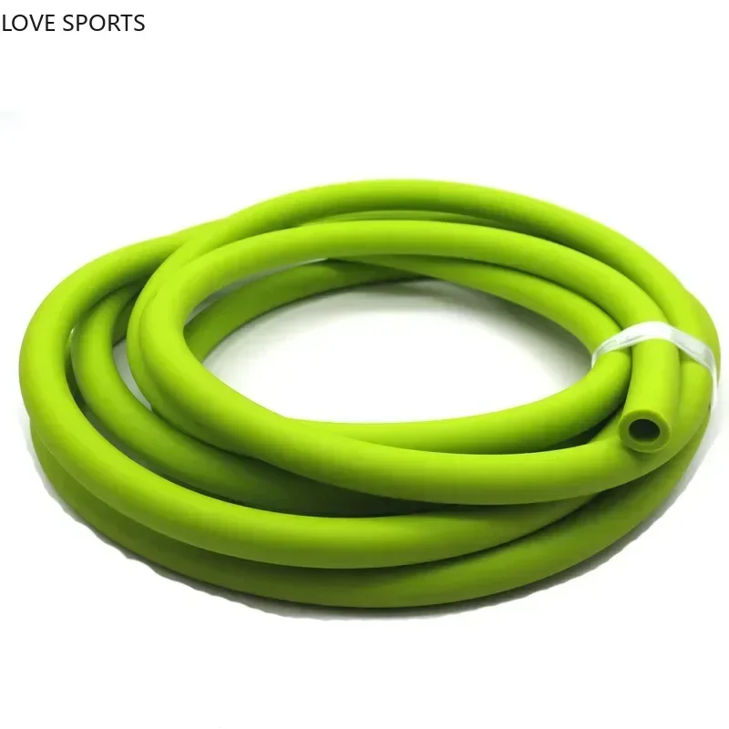 New 10m High Elastic Latex Tube 7*12 Fitness Training Tension Rope 70120 Sports Training Tension Bands For Women Men Xmas Gift