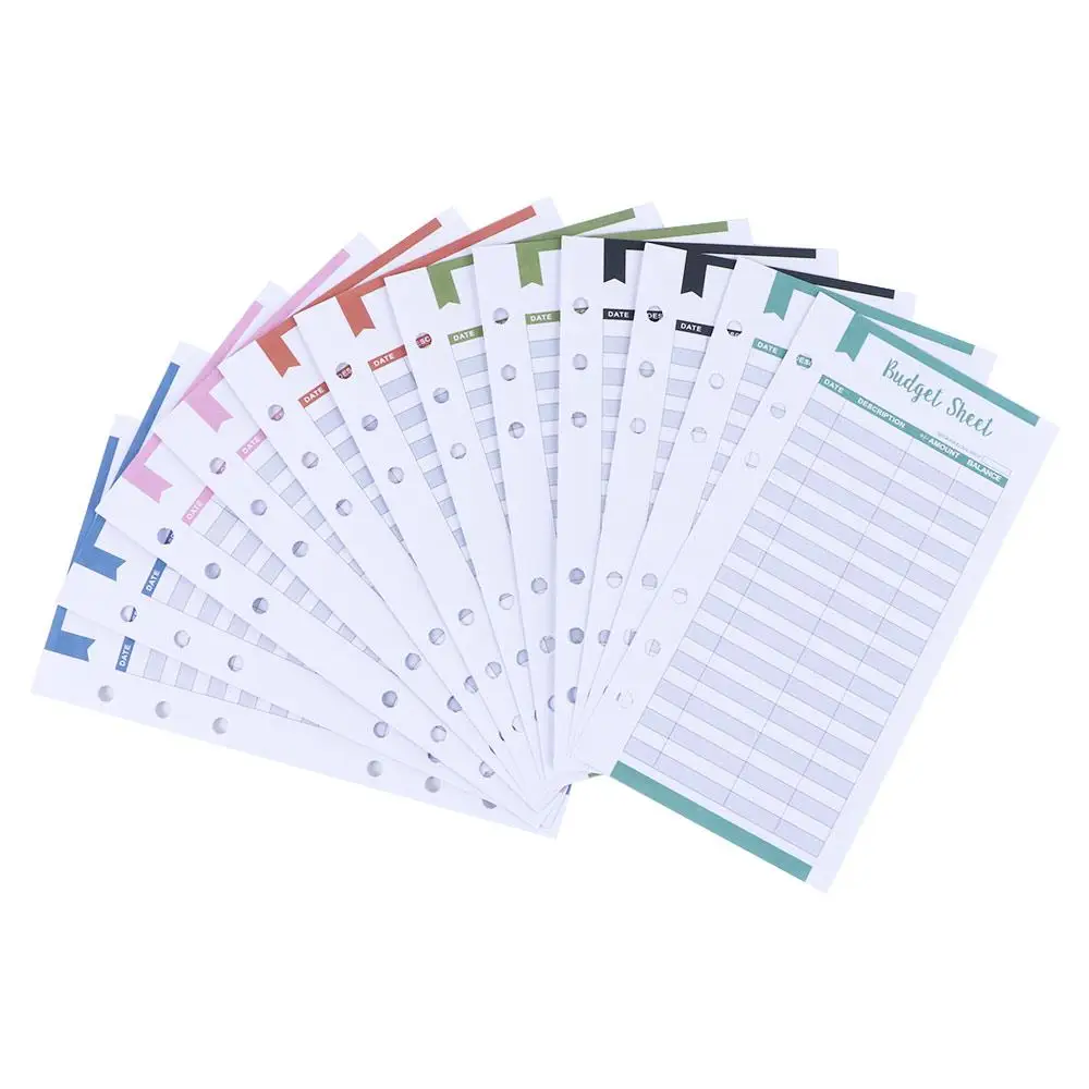 Bill Organizer Budget Tracker Sheets Ledger Book for Budgeting Budget Binder Expense Tracker Budget Sheets Budget Envelopes
