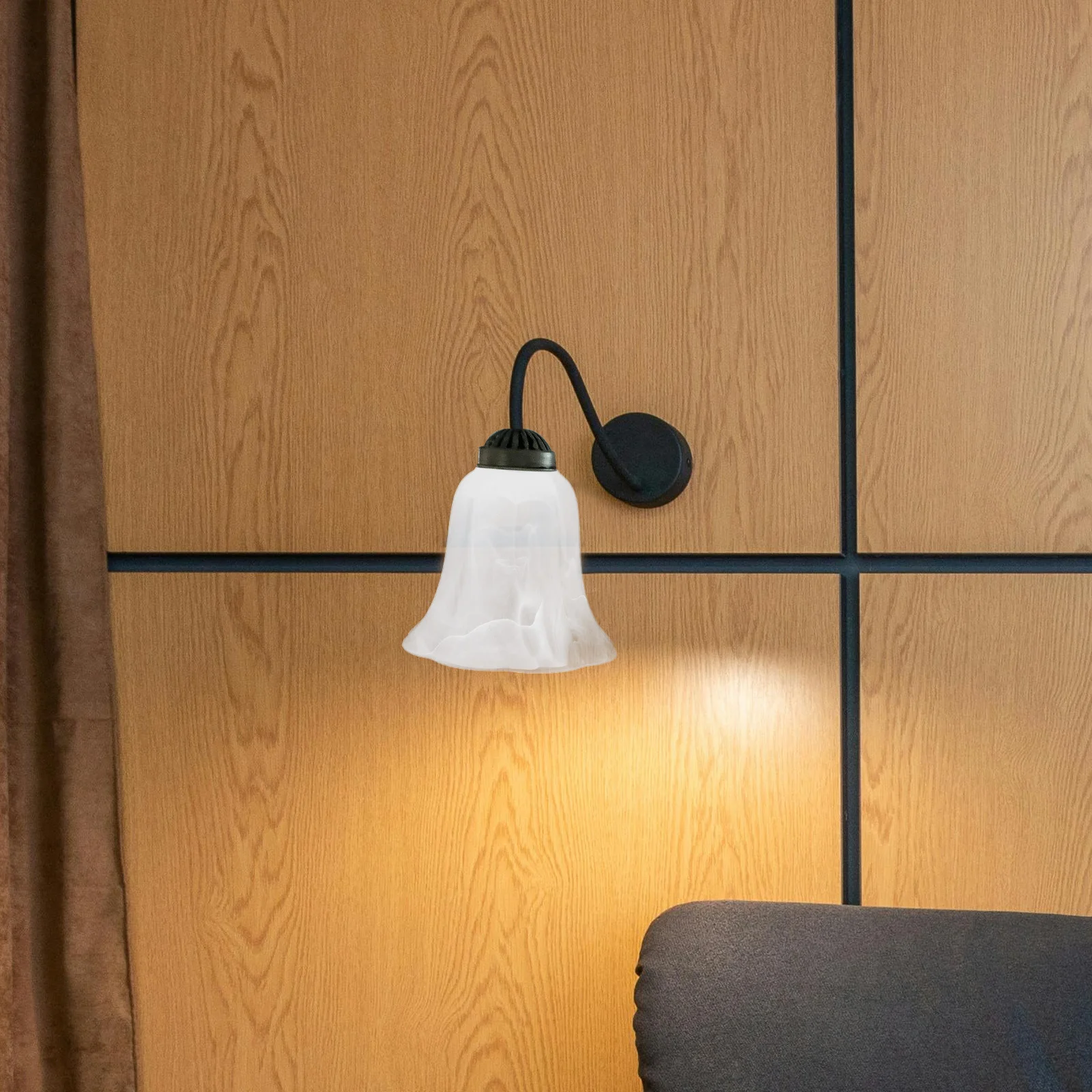 Glass Lamp Shade Lighting Fixture Accessory Simple Delicate Design for Pendant Light Ceiling Light Replacement Glass Lampshade