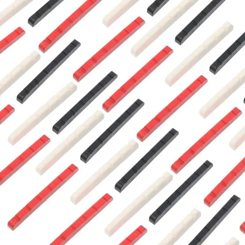 Professional Electric Guitar Bone Nut String Slots Swift and Efficient String Replacement for 6 String  Repair