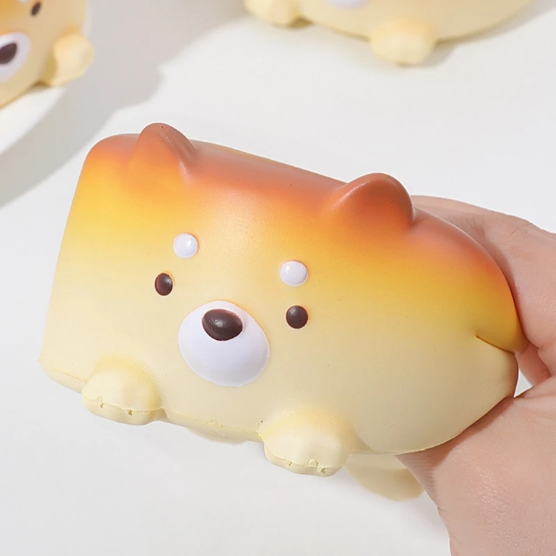 Jouet dessin animé chiot gâteau Popping jouet anti-Stress spongieux pour enfants garçons