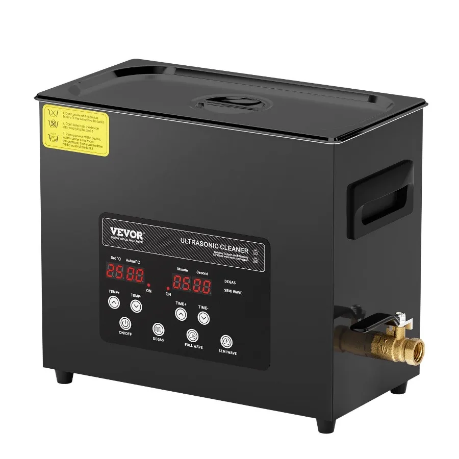 6L Ultra Sonic Cleaner Cleaning Machine with Basket Heater and Timer 180W