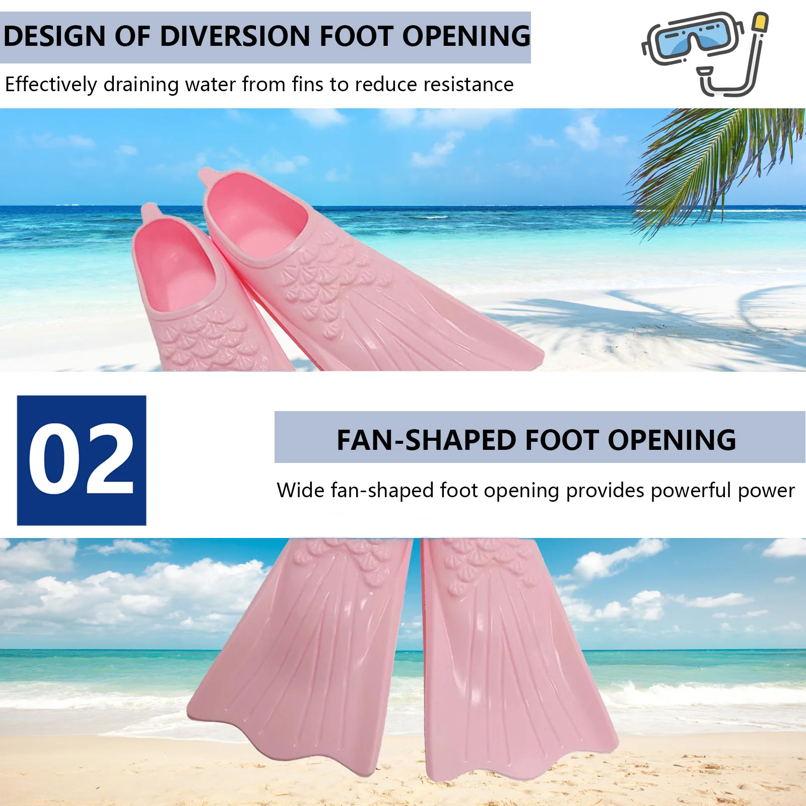 Adulto Snorkeling Swim Fins, Material De Silicone, Nadadeiras De Vestindo Confortáveis, Fitness ou Treinamento Competitivo Natação