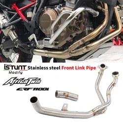 Slip On for Honda Crf1100 Crf1100L Africa Twin Exhausts 2020 2021 2022 Front Exhaust Mid Pipe Crf 1100 Full Exhaust System