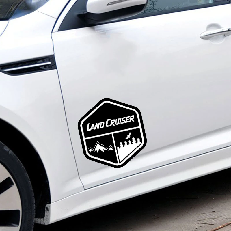 

Creative Land Cruiser Vinyl Car Sticker Accessories Personality Sunscreen Waterproof Decal Graphical Car Die Cut Decals
