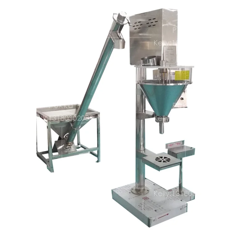 304 Stainless Steel Food Industry CE Approved Spice Powder Auger Filler Filling Machine