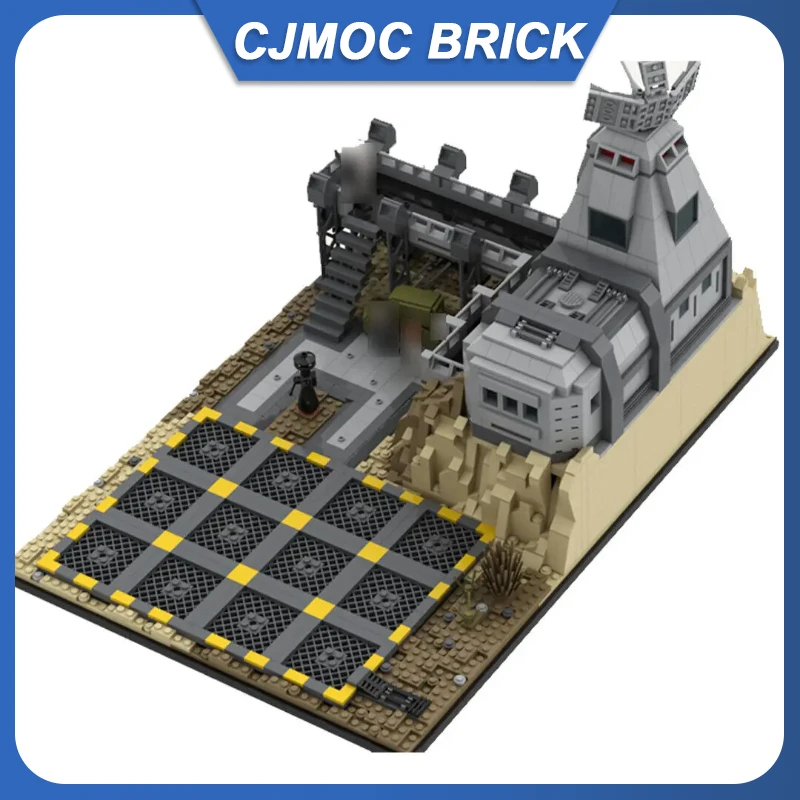 1927 Pieces MOC Star Movie Emipre Base on Tatooine Model Building Blocks DIY Assembling Brick Toys Set for Collector MOC-67054