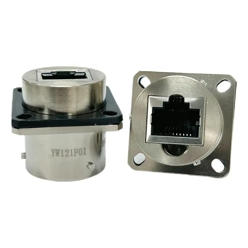 YW121F01 RJ-45 YW120F01 Circular Connector Sublimation Blanks Car Accessories Accessoire Voiture