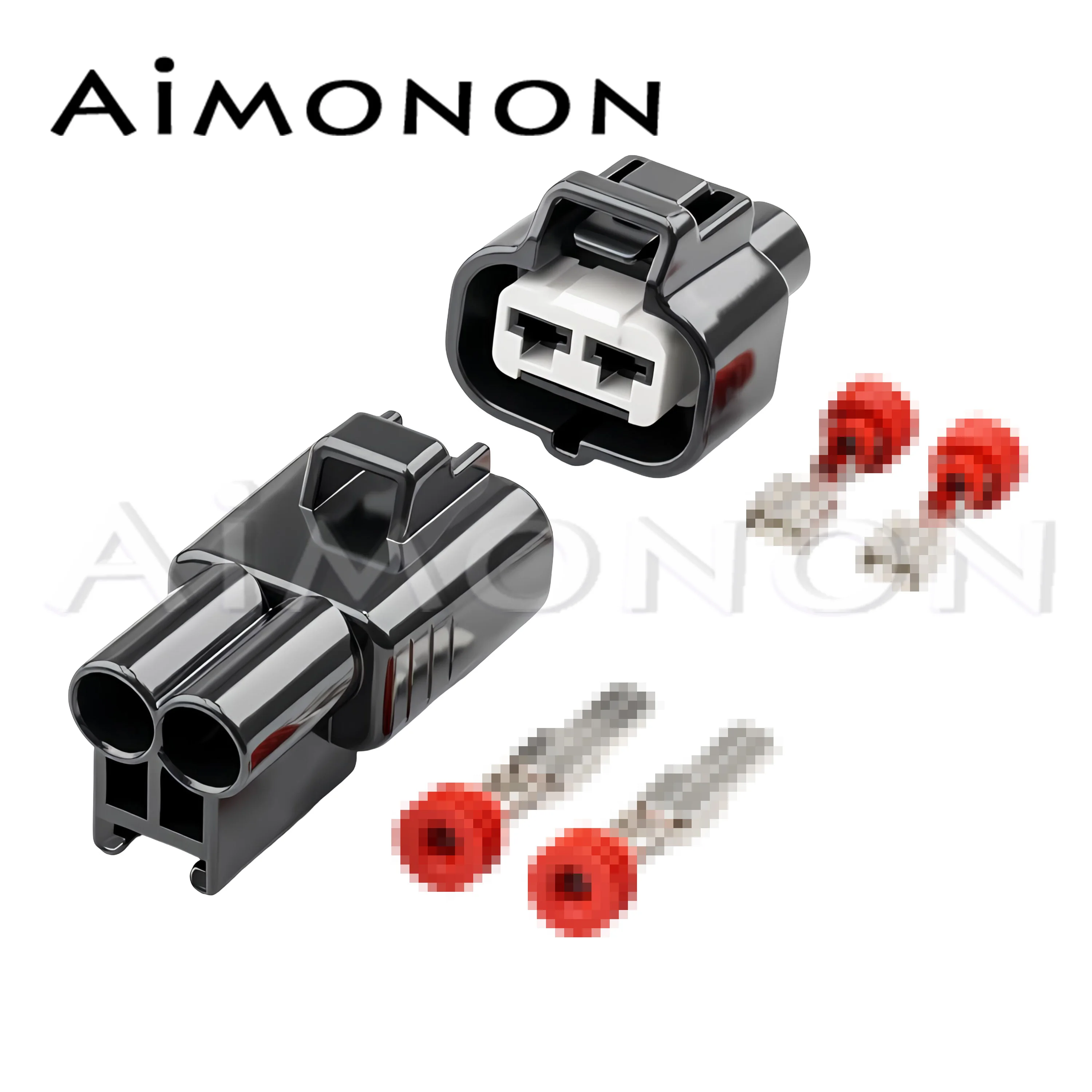 2 pin 4.8mm series hydraulic motor plug automotive male female cable connector for toyota lexus 90980-11410 6189-0425 6188-0259