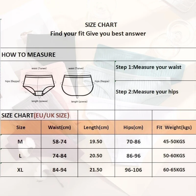 FINETOO 7 قطعة/المجموعة النساء القطن سراويل لينة مخطط السروال منخفضة الخصر مثير الملابس الداخلية الإناث مريحة تمتد الملابس الداخلية M-XL #6