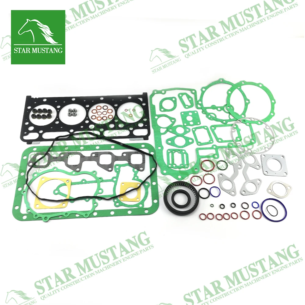 V2203 V2403 Engine Upper 1G788-99353 Lower 1G868-99360 Head Gasket 1G790-03312 Kit For Kubota Excavator U45S KX121-3 KX161-3