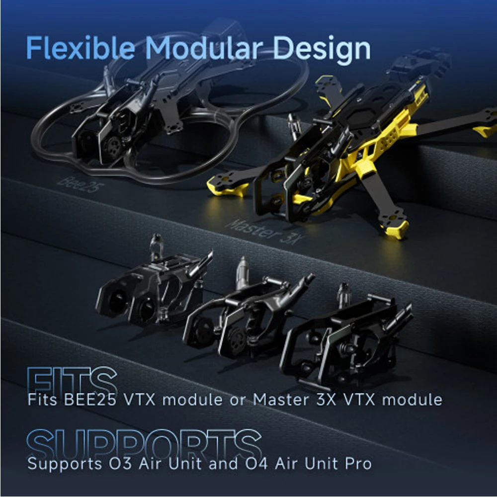 SpeedyBee Master3X Master 3X Modular Frame 3-3.6 Inch RC FPV Racing Drone Freestyle Frame
