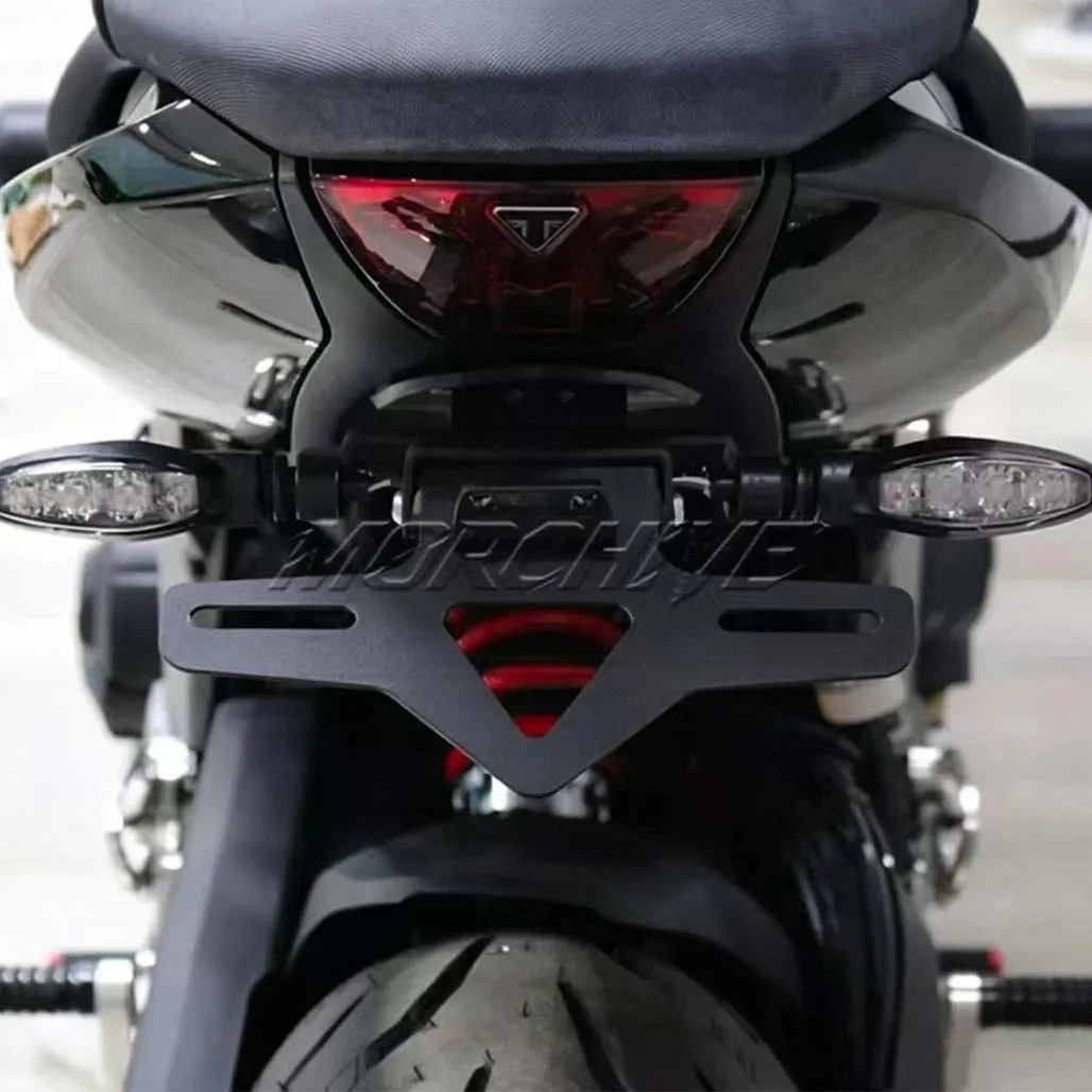 For Triumph Tiger Sport 660 modified short-tailed license plate rack accessories exclusive to license plate frame.