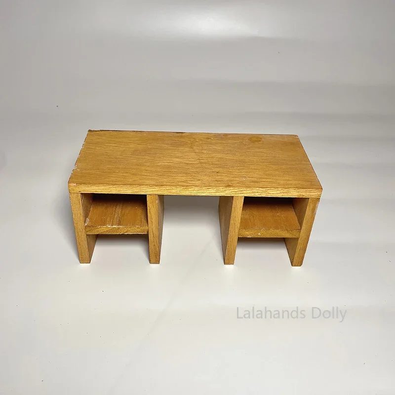 Table et chaise en bois pour maison de poupée, Mini cuisine, modèle pour maison de poupée, cuisine, salle à manger, meubles, accessoires de décoration