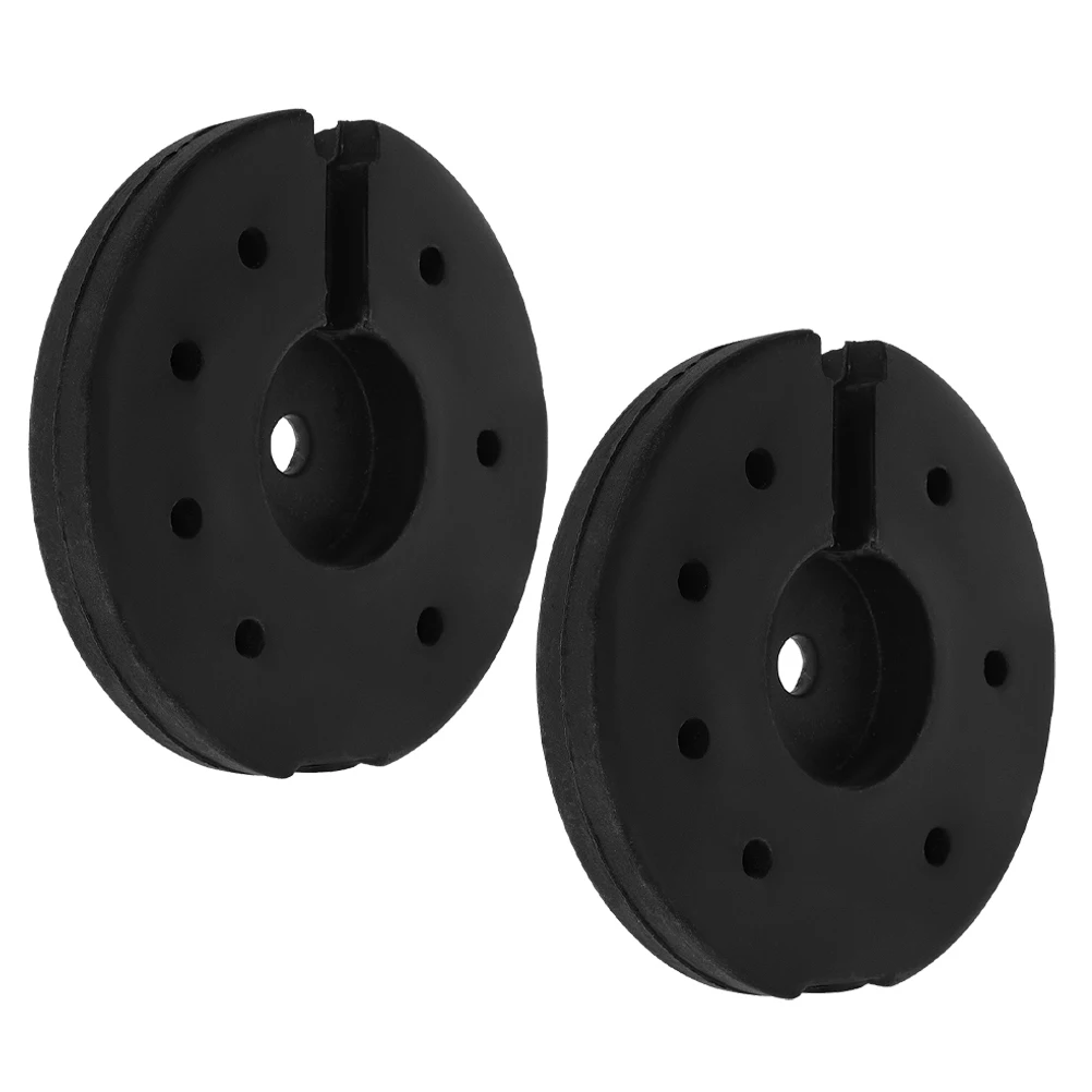 

2Pcs 140x20mm Weight Plastic Round Base Heavy Duty Stable Placement Floor Stand Lamp Weighted Desk Lamp Base Bulb Tube