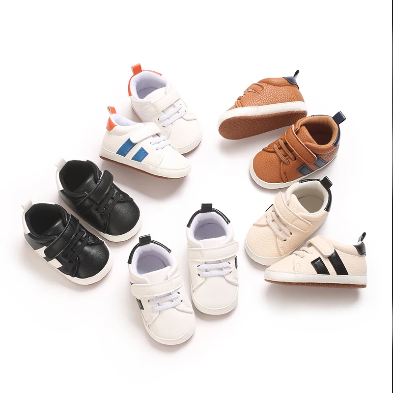 Hot Selling Baby Casual Sports Shoes Spring and Autumn Girls and Boys High Quality Soft Sole Anti Slip Prewalker Shoes