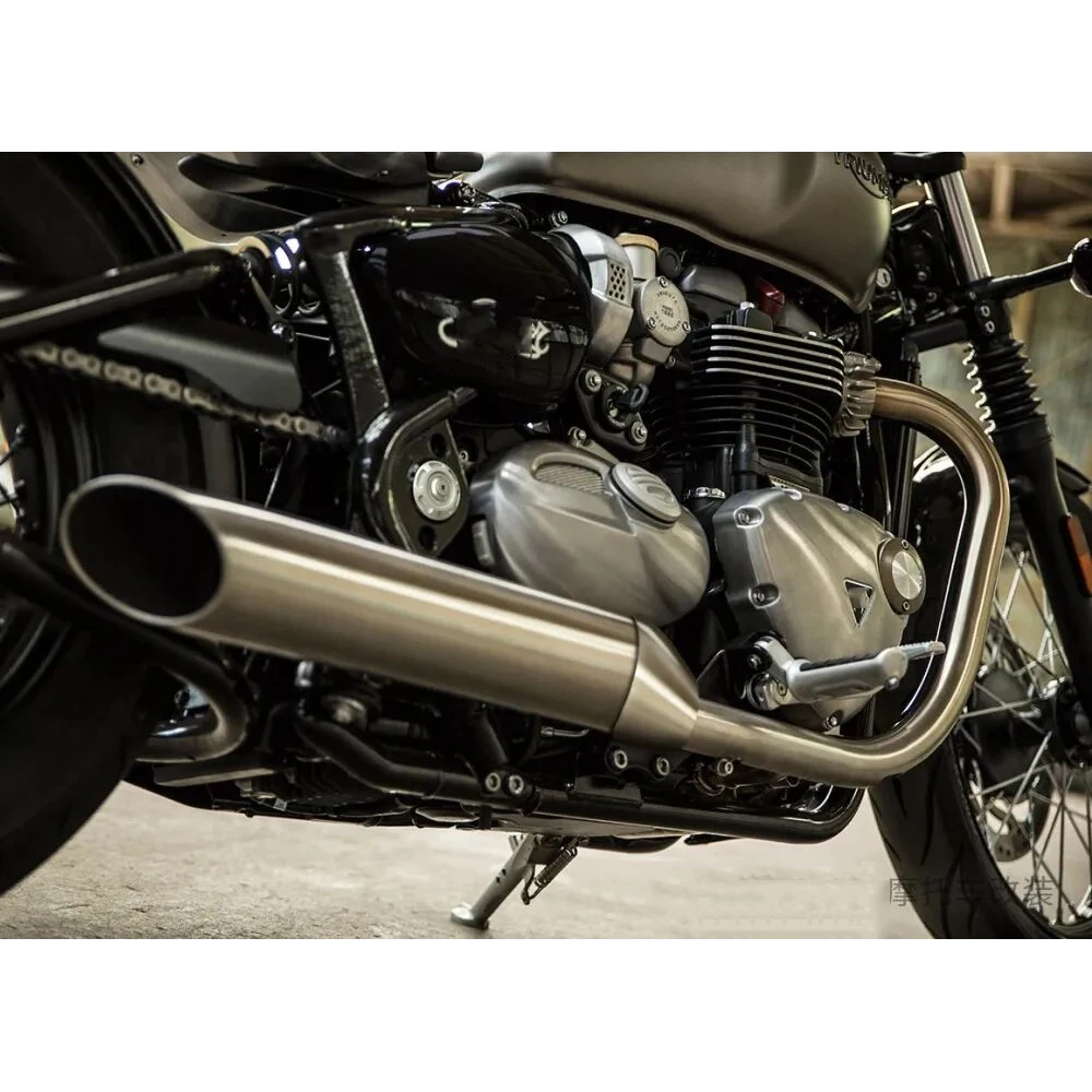 For TRIUMPH BONNEVILLE BOBBER T120V SCRAMBLER 1200 XC/XE CUP/SCRAMBLER/Twin Finned Exhaust Pipe Head Heat Sink Fixing Clips