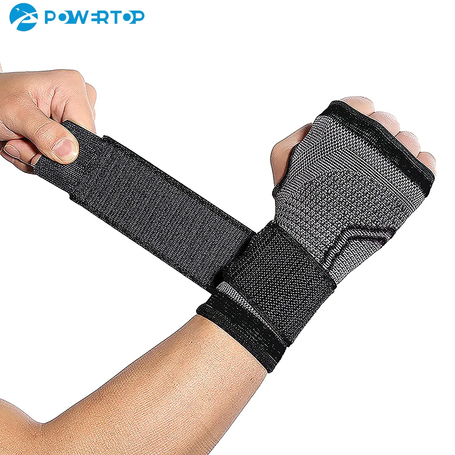 1Pair Wrist Brace Wrist Wrap,Wrist Strap Hand Compression Sleeves Support for Fitness Tendonitis Sprains,Carpal Tunnel Arthritis