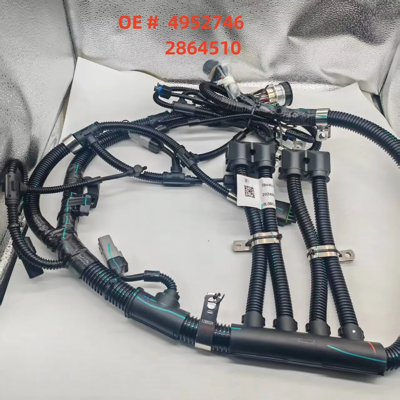 

High quality 4952746 2864510 engine electronic control module wiring harness for Cummins M11 ISM11 Motor