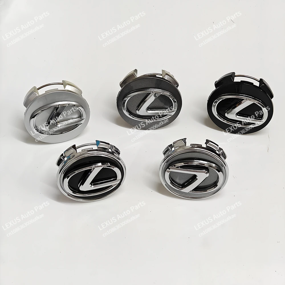 4 stücke 62mm Radnabe Center Caps Für Lexus Abzeichen Abdeckung Radkappen für NX200T ES200 ES350 IS300 RX240 GS450h LS500h Auto Zubehör