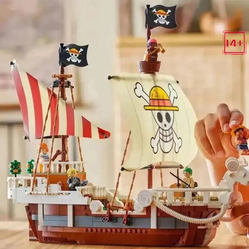 مجسم سفينة القراصنة جوينغ ميري - مراجعة Model Kit One Piece Ship وسعره