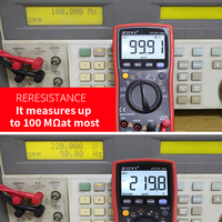 ZOYI Digital multimetereatures four-digit semi-true RMS high-precision full-gear anti-burn multimeter 19999counts