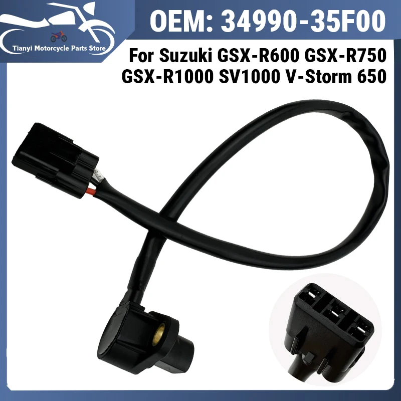 For Suzuki Speed Sensor 34990-35F00 Speedometer Sensor GSX-R600 GSX-R750 GSX-R1000 Hayabusa Bandit SV1000 V-Strom OEM Replacemet