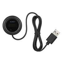 AUKEY F4P In-Car Wireless FM Transmitter A2DP/ AVRCP/ HSP/ HFP Car Audio BT Transmission Device for All Smartphone Audio Players