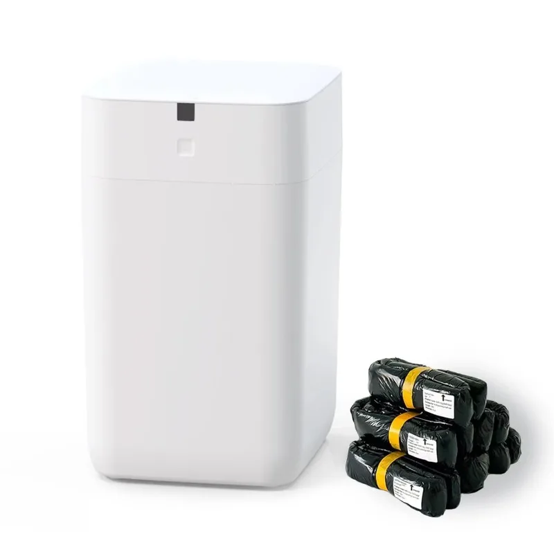 

Automatic trash can