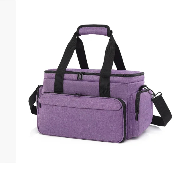 Women carry on travel makeup bag shoulder cosmetic suitcase women waterproof makeup bag cosmetic suitcase hair care product Bags