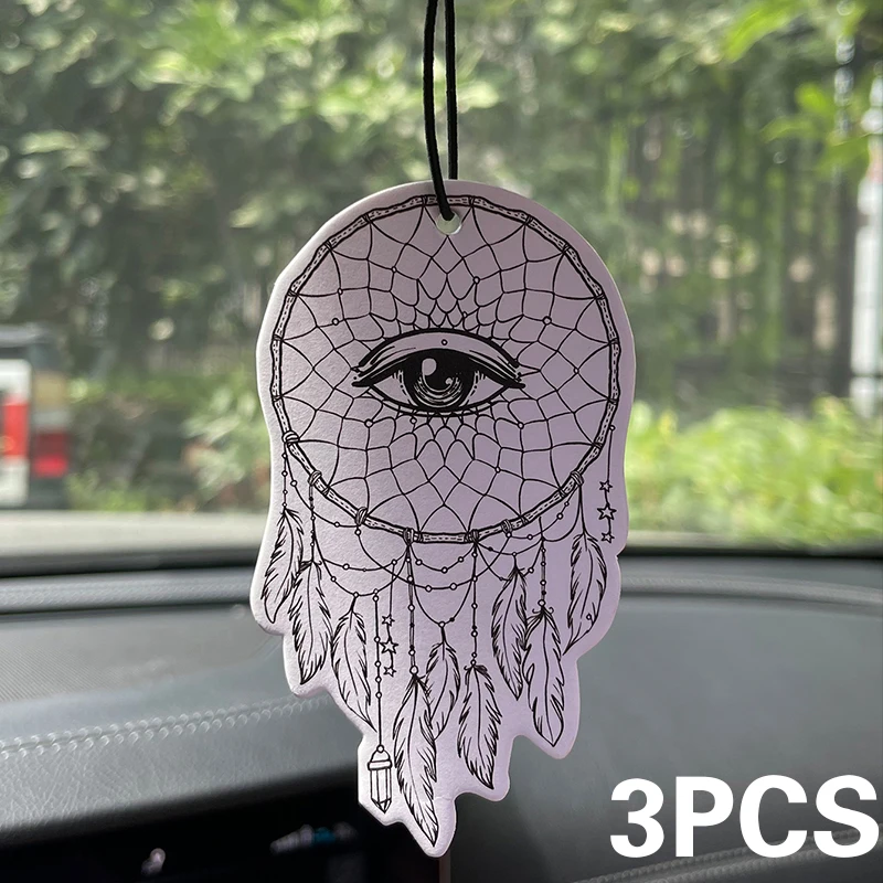 

Hilton (Hotel Scent) Girl in Car Atmosphere, Dream Catcher, Feather Pattern, Eyes Car Air Freshener, Wardrobe Air Freshener, Perfume, Rearview Mirror Decoration, Car Accessories Interior Pendant, Natural Fragrance to Purify the Air, Anime Cartoon Toilet S