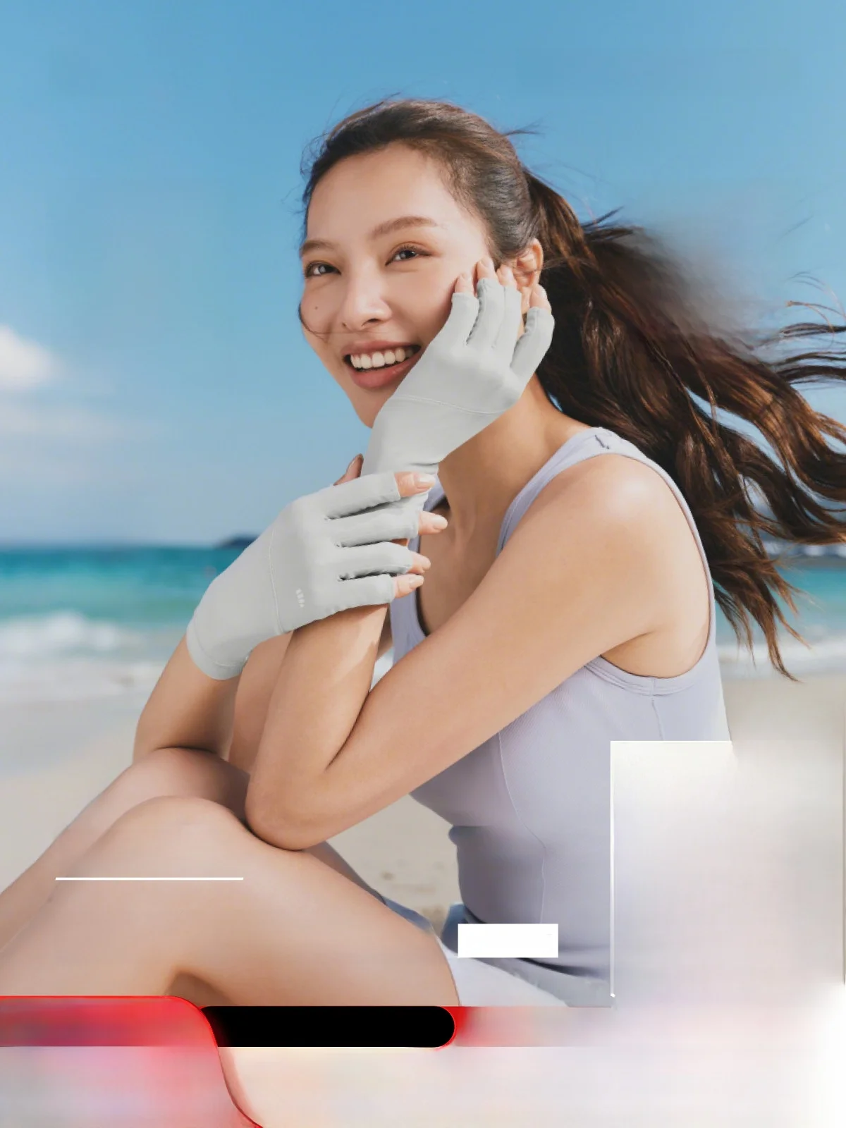 banana-leaf-uv-protection-half-finger-gloves-for-cycling-and-driving-anti-slip-sunscreen-gloves-breathable-nylon-gloves-for-a