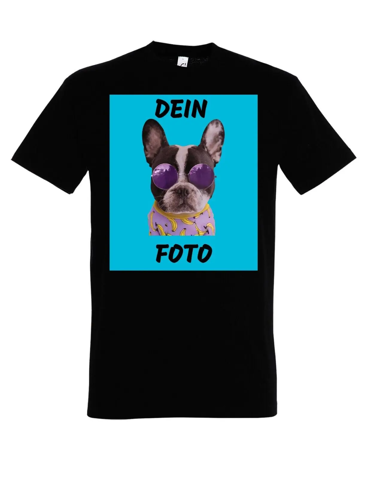 تي شيرت رجالي مطبوع عليه صورة أمنية صورة ممتعة للرجال مخصصة #1