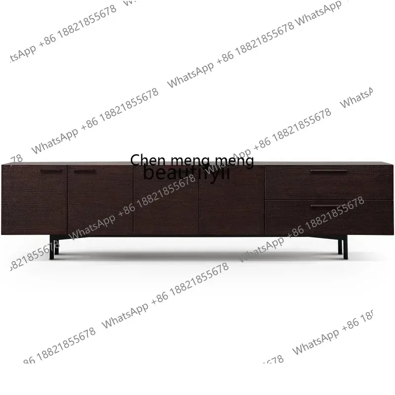 ss 8617Italian TV cabinet coffee table combination simple modern small apartment living room light luxury TV cabinet