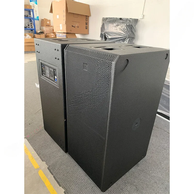 -مضخم صوت مزدوج 18 بوصة، نظام صوت جهير فرعي خارجي، نظام صوت احترافي، مكبر صوت فرعي 4000 وات، صندوق DJ، مضخم صوت جهير #2