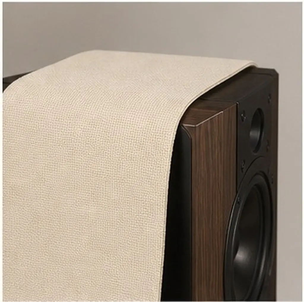 Cover Halloween Christmas New Year Home Stereo System Apartments Living Room Acoustic Speaker Cloth Grill 155x56cm Mesh Cotton