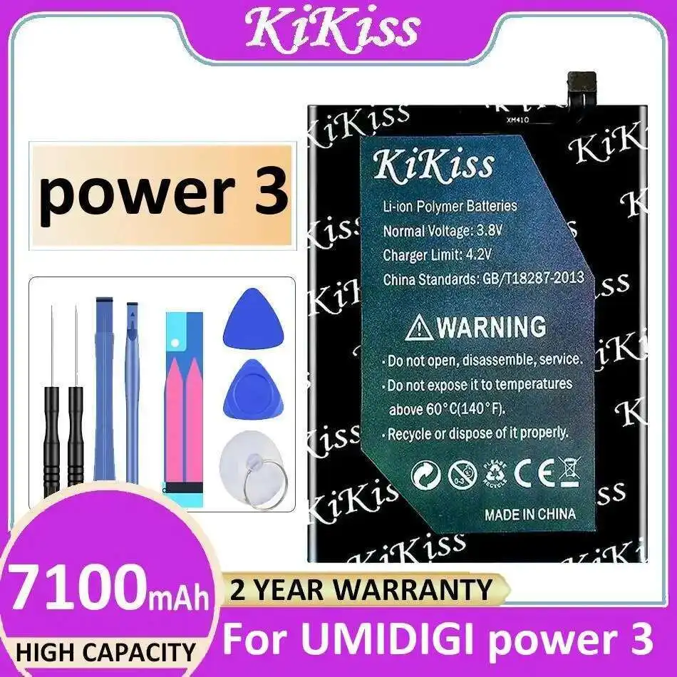 

For Umidigi Power 3 Umi High Performance Mobile Phone Battery 7100Mah