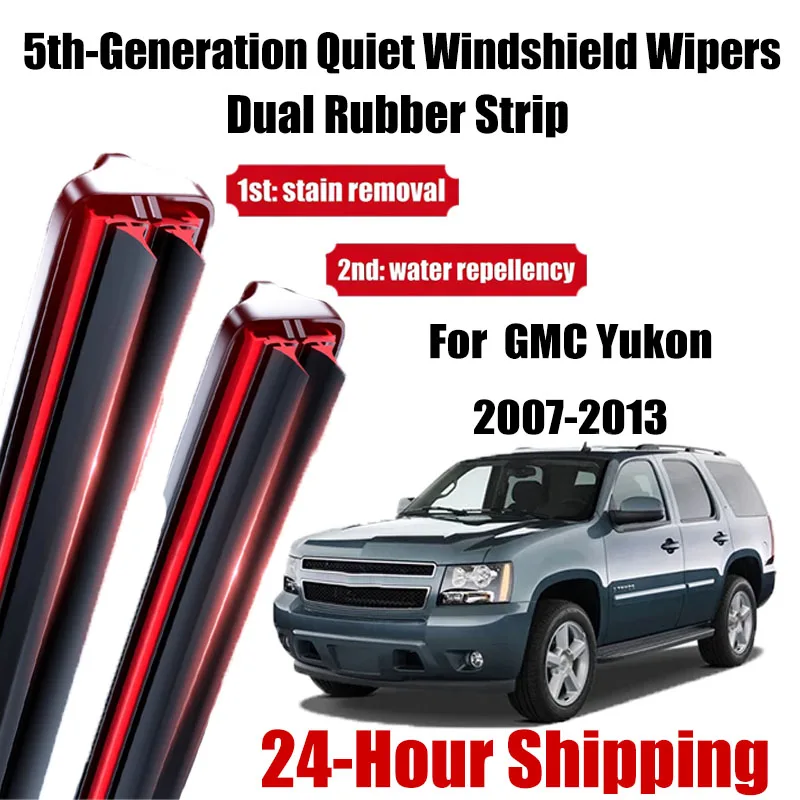 شفرات ممسحة الزجاج الأمامي لسيارة شيفروليه تاهو لسيارة جي إم سي يوكون MK 3 22 "22" الزجاج الأمامي 2007 2008 2009 2010 2011 2012 2013 #1