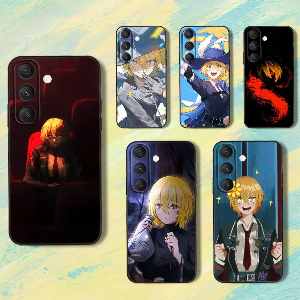 

L-Limbus Company QuixoteS For Samsung S22,S24,S25,S23,S20,S30,S21,Ultra,4G，Plus,5G,Fe,Lite black Allover print Phone Case