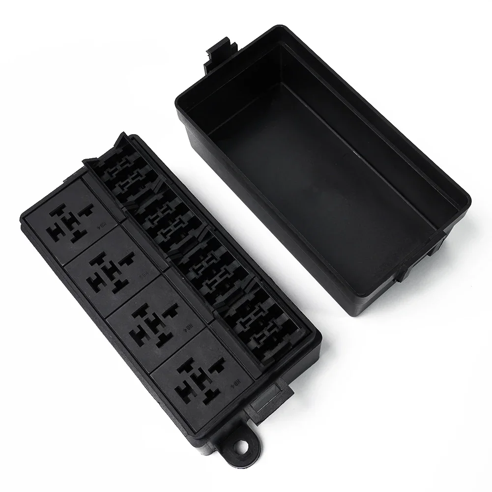 A Great Choice for Your For Car's Electrical System 12 Way Blade Fuse Box with Paddle/Fuse Terminal 4 Pin 12V40A Relay